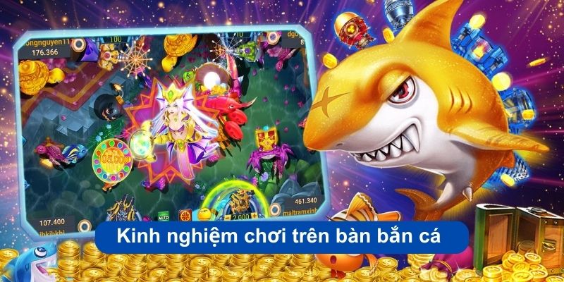 3 kinh nghiệm chơi bắn cá cho người mới cực hay